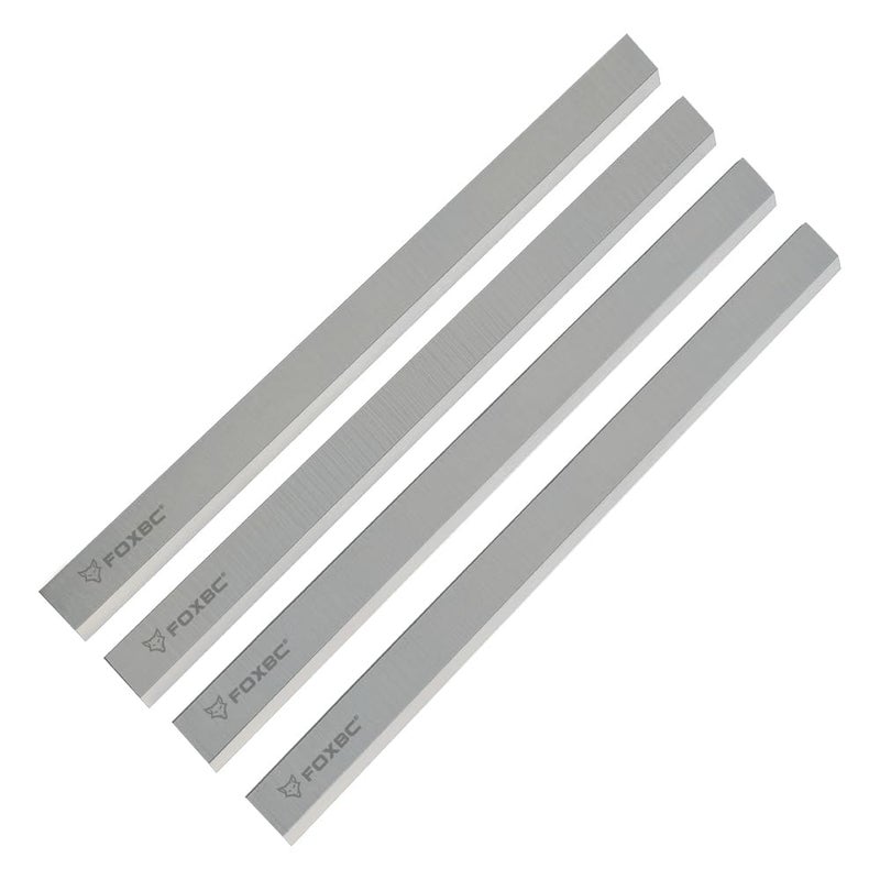 FOXBC 20 Inch Planer Blades 20" x 1" x 1/8" for Grizzly G9967 G9740 G1033 G0454, Jet 208, Woodstock D3097, Powermatic 209, Delta DC-580, DJ-20, Shop Fox W1754 Planer - Set of 4 - Image 3